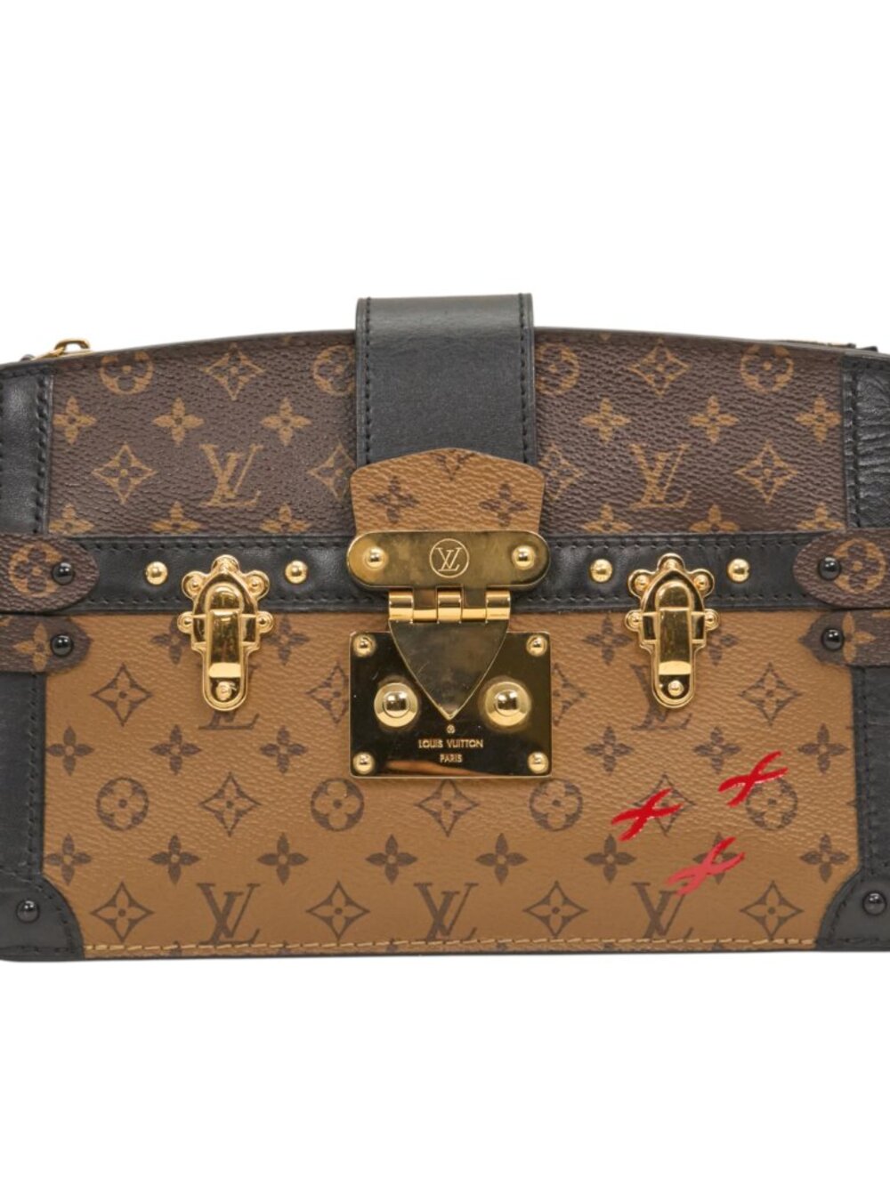 Louis Vuitton Trunk Clutch Monogram/ Monogram Reverse